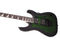 Jackson JS Series Dinky Arch Top JS32Q DKA - Transparent Green Burst