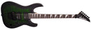 Jackson JS Series Dinky Arch Top JS32Q DKA - Transparent Green Burst