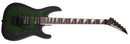 Jackson JS Series Dinky Arch Top JS32Q DKA - Transparent Green Burst