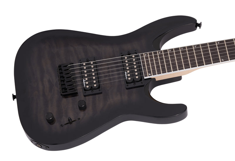 Jackson JS Series Dinky Arch Top JS32Q DKA HT - Trans Black Burst