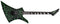Jackson Pro Series Signature Brandon Ellis Kelly - Green Crackle - Used