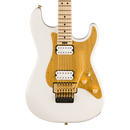 Charvel Pro-Mod So-Cal Style 1 HH FR - Snow White with Gold Pickguard - Used