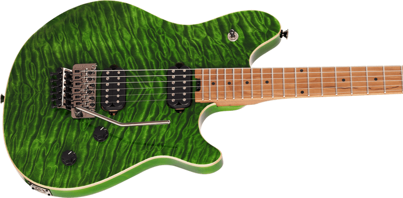 EVH Wolfgang Standard QM - Transparent Green