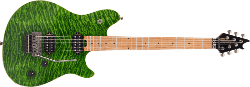 EVH Wolfgang Standard QM - Transparent Green