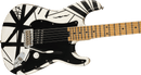 EVH Striped Series ‘78 Eruption - White with Black Stripes Relic - Used