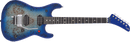 EVH 5150 Series Deluxe Poplar Burl - Aqua Burst