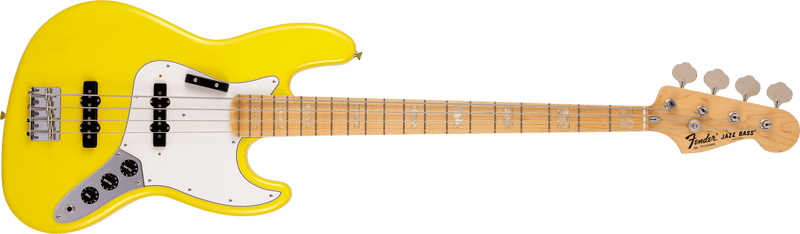 Fender Made in Japan Limited International Color Jazz Bass - Monaco Yellow - Used