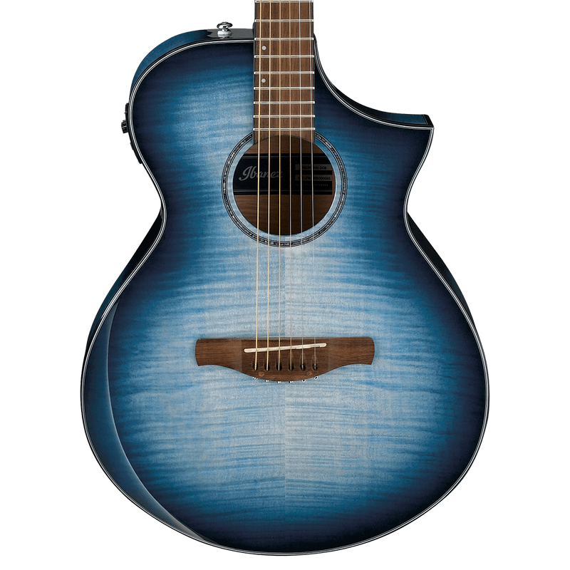 Ibanez AEWC400 - Indigo Blue Burst