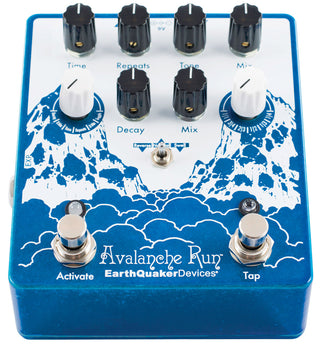 Earthquaker Devices Avalanche Run V2 - Stereo Reverb and Delay with Tap Tempo