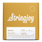 Stringjoy Brights - Super Light Gauge (11-52) 80/20 Bronze Acoustic Guitar Strings
