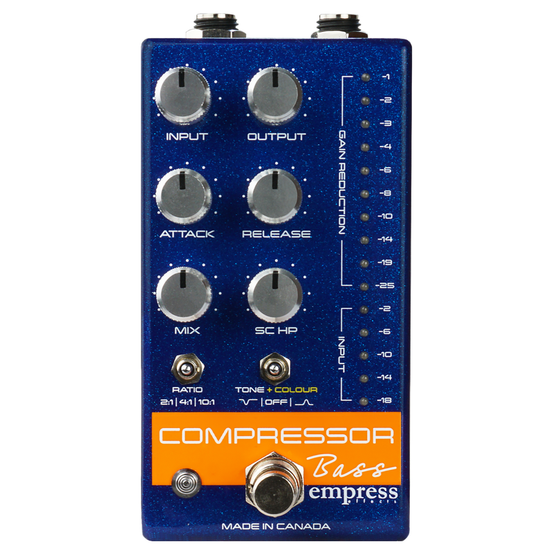 Empress Bass Compressor - Blue - Safe Haven Music
