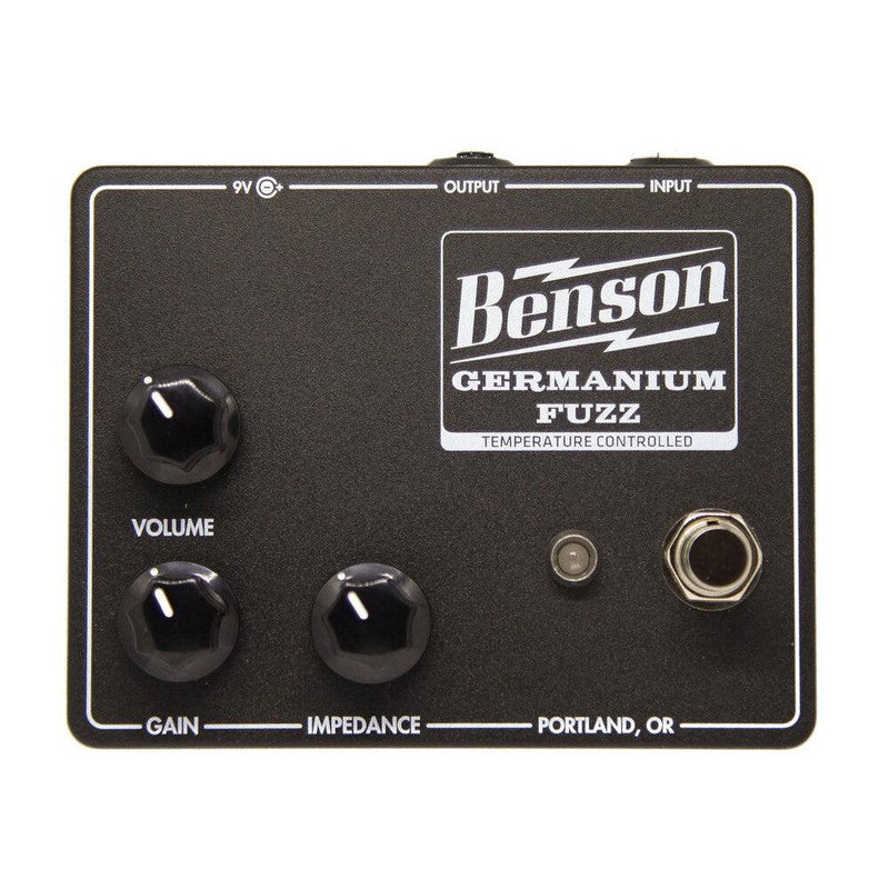 Benson Germanium Fuzz - Studio Black - Safe Haven Music