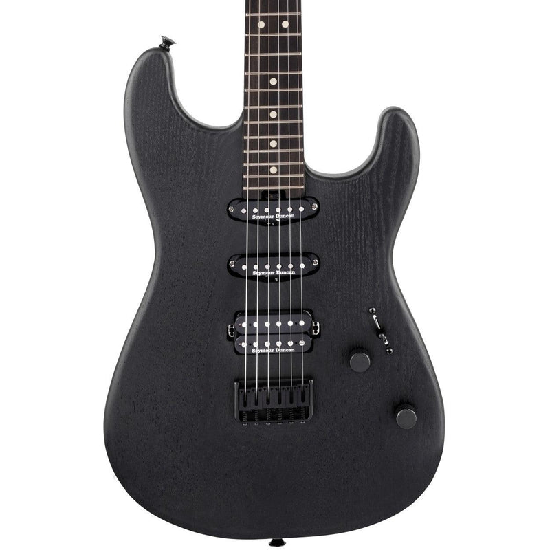 Charvel Pro-Mod San Dimas Style 1 HSS HT E Sassafras - Satin Black - Safe Haven Music