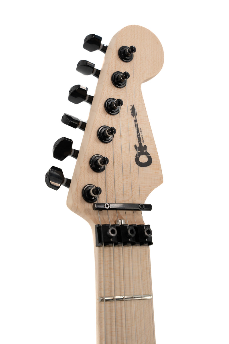 Charvel USA Select San Dimas Style 2 HH FR - Pitch Black - Ser. C13722