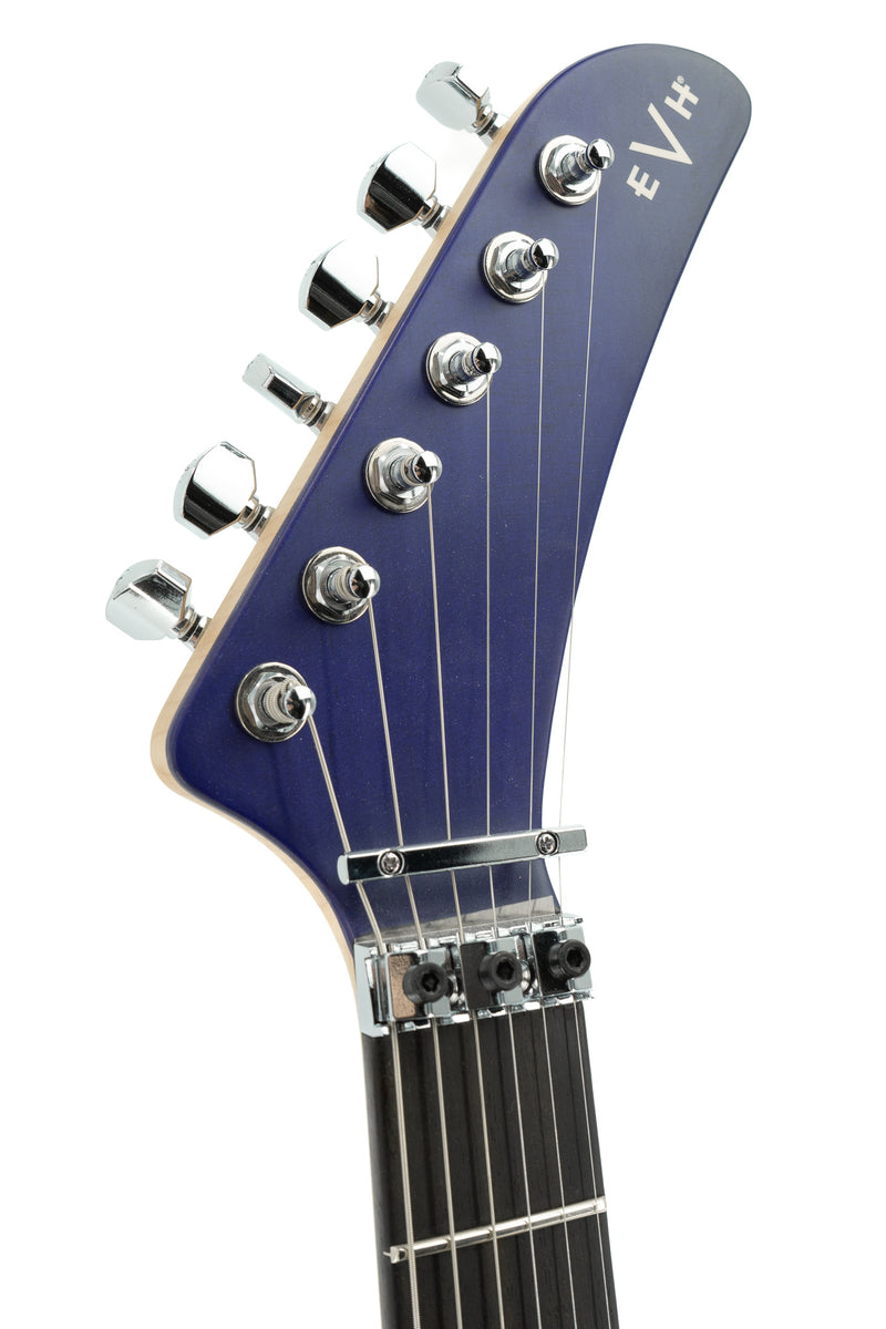 EVH 5150 Deluxe Electric Guitar QM - Satin Purple Daze with EVH Hardshell Case