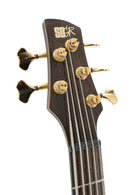 Ibanez SR5CMDX - 5 String Bass with Gig Bag - Black Ice Low Gloss
