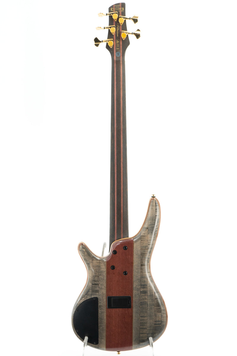 Ibanez SR5CMDX - 5 String Bass with Gig Bag - Black Ice Low Gloss