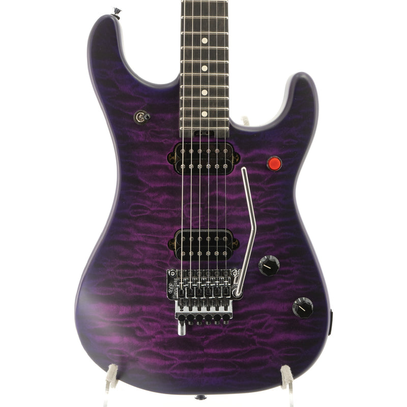 EVH 5150 Deluxe Electric Guitar QM - Satin Purple Daze - Ser. EVH2113695