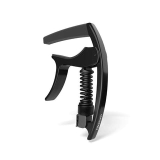 D'Addario Tri-Action Capo, Black - Safe Haven Music