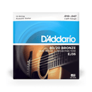 D'Addario EJ36 12-String 80/20 Bronze Acoustic Strings Light 10-47 - Safe Haven Music
