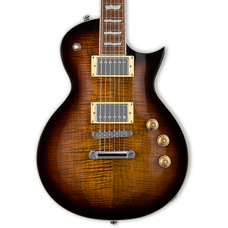 ESP LTD EC-256FM - Dark Brown Sunburst