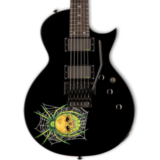 ESP LTD Kirk Hammet KH-3 Spider - Black with Graphic