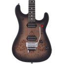 EVH 5150 Series Deluxe Poplar Burl - Black Burst