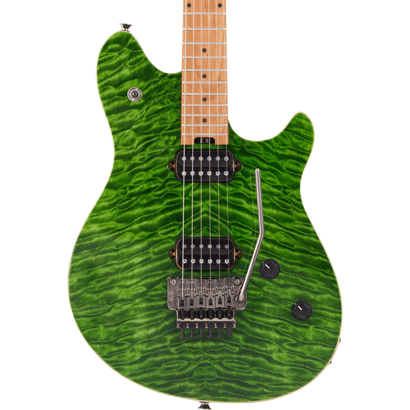 EVH Wolfgang Standard QM - Transparent Green