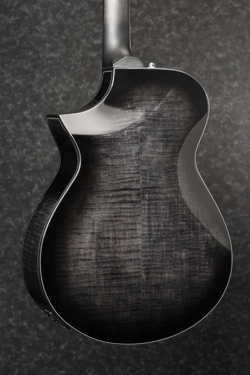 Ibanez AEWC400 Acoustic Guitar - Transparent Black Sunburst High Gloss