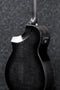 Ibanez AEWC400 Acoustic Guitar - Transparent Black Sunburst High Gloss