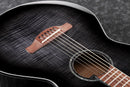 Ibanez AEWC400 Acoustic Guitar - Transparent Black Sunburst High Gloss