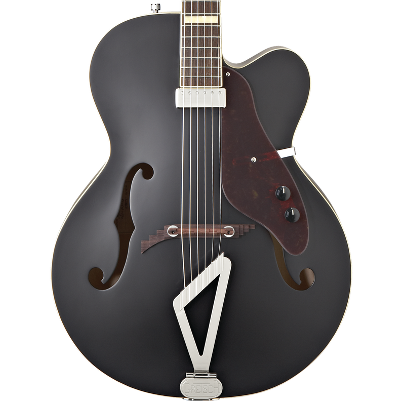 Gretsch G100BKCE Synchromatic Archtop Cutaway Electric - Flat Black - Used