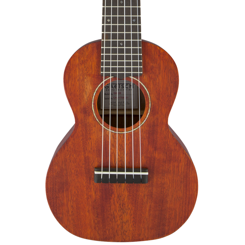 Gretsch G9126 Guitar-Ukulele with Gig Bag - Honey Mahogany Stain