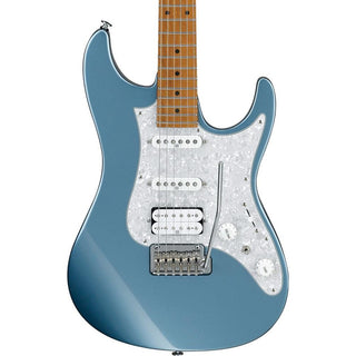Ibanez AZ2204 Prestige 6-String Electric Guitar with Case - Ice Blue Metallic
