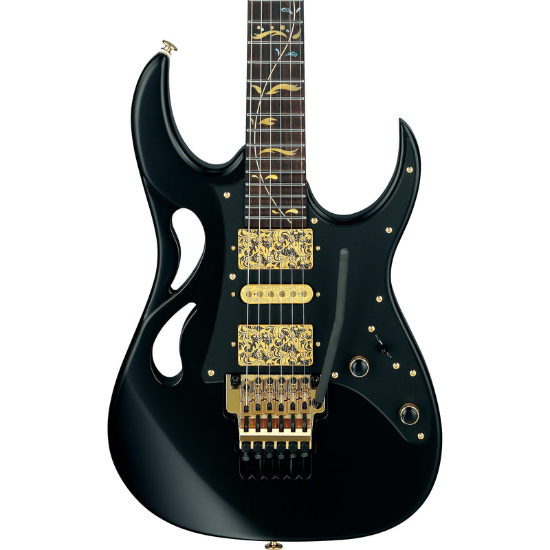 Ibanez PIA3761XB Steve Vai Signature 6str Electric Guitar w/Case - Onyx Black