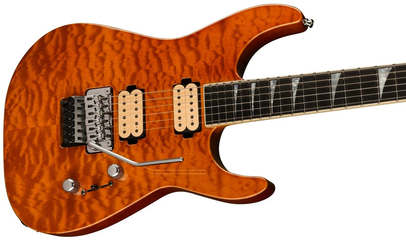 Jackson Custom Shop Limited Edition Quilt Top Soloist - Root Beer Trans - PRE ORDER