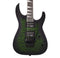 Jackson JS Series Dinky Arch Top JS32Q DKA - Transparent Green Burst