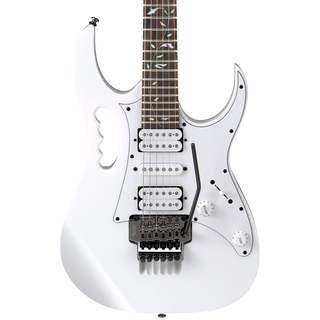 Ibanez Steve Vai Signature 6 String JEMJR Electric Guitar - White