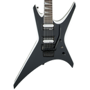 Jackson JS32 Warrior - Black with White Bevels