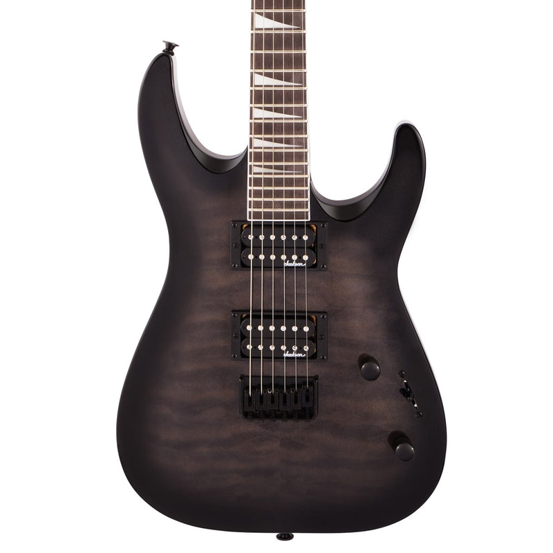 Jackson JS Series Dinky Arch Top JS32Q DKA HT - Trans Black Burst