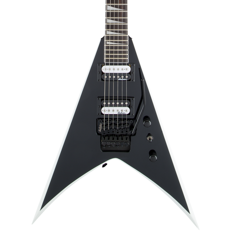 Jackson JS Series King V JS32 - Black with White Bevels