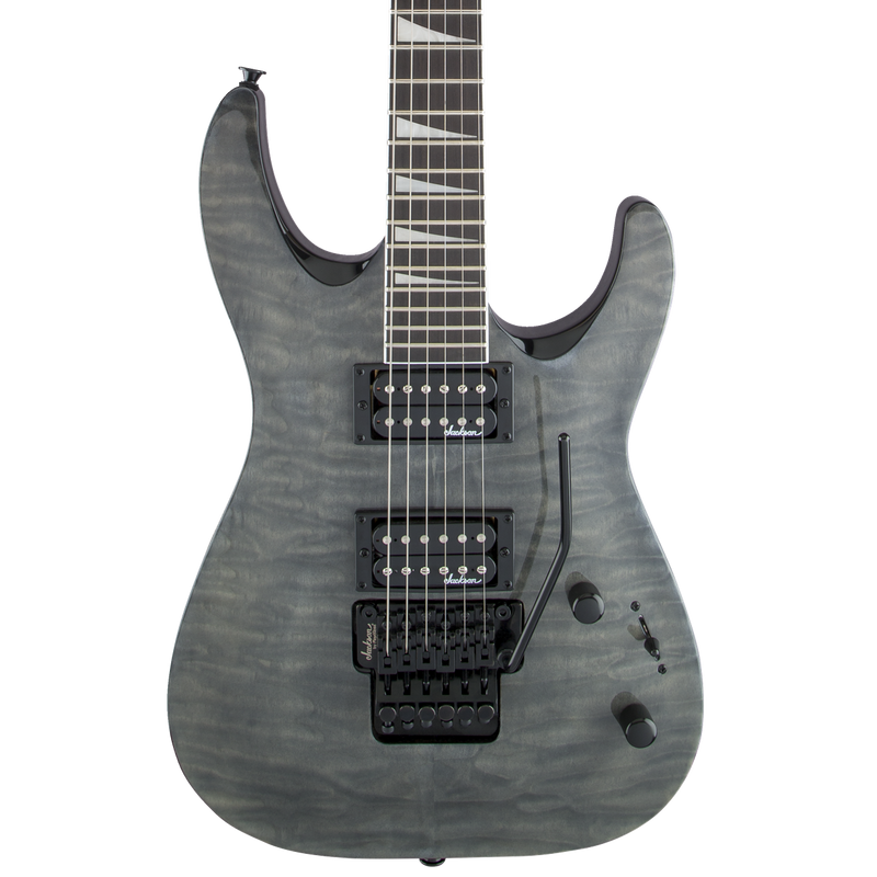 Jackson JS Series Dinky Arch Top JS32Q DKA - Transparent Black
