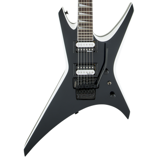 Used Jackson JS32 Warrior - Black with White Bevels