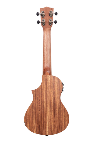 Kala Teak Tri-Top Concert Acoustic-Electric Ukulele - Satin Natural