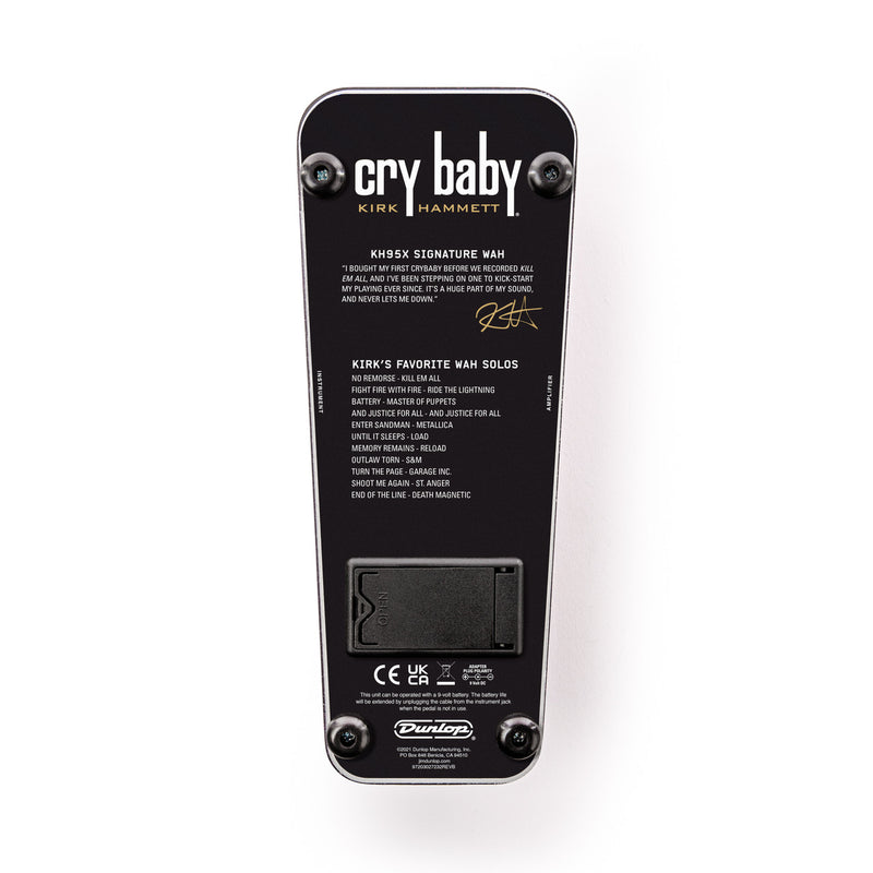 Dunlop KH95X Kirk Hammett Collection Cry Baby Wah