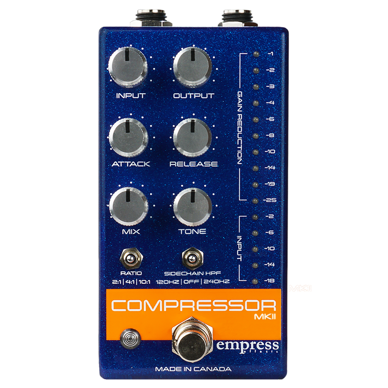 Empress Compressor MKII - Blue - Safe Haven Music