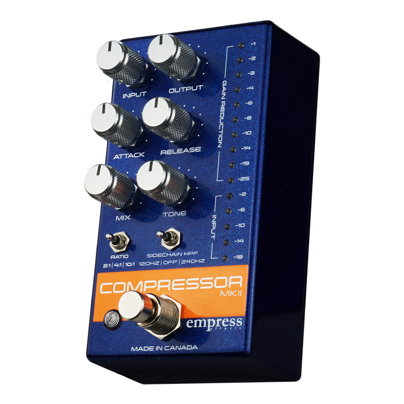 Empress Compressor MKII - Blue - Safe Haven Music