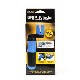 Music Nomad MN221 GRIP Winder - Rubber Lined, Dual Bearing Peg Winder