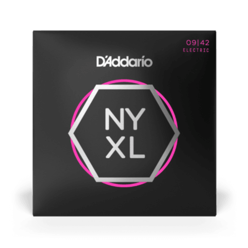 D'Addario NYXL0942 Nickel Wound Electric Guitar Strings, Super Light, 9-42 - Safe Haven Music