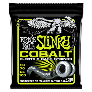 Ernie Ball Regular Slinky Cobalt Electric Bass Strings - 50-105 Gauge